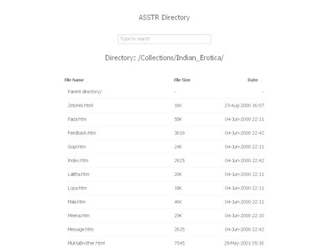 asstr directory|ASSTR Directory .